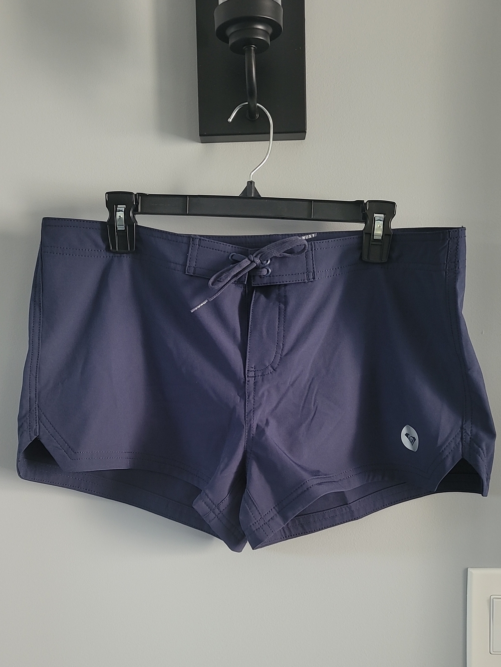 Roxy Dark Navy Swim Shorts with Drawstring